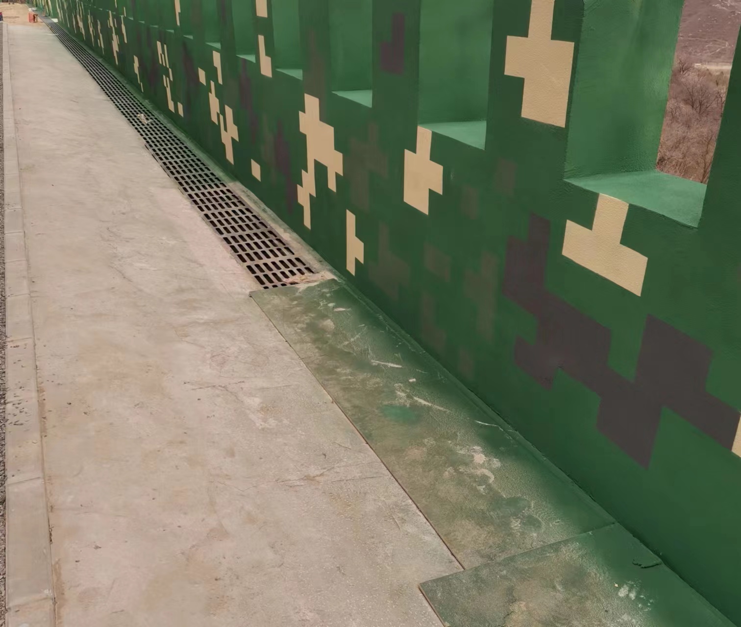 昌吉围墙迷彩喷涂,数迷彩漆